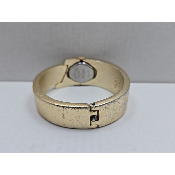 Vulcain Medana Pamela Bangle Watch Swiss 17 Jewels West Germany Gold Tone Ladies - Picture 9 of 14